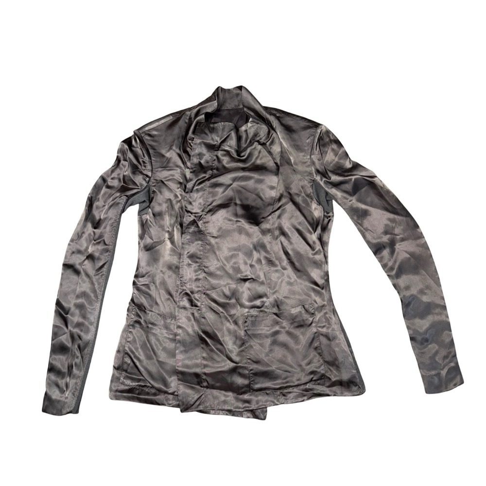 Rick Owens SS13 ISLAND "Kool Aid" Sheer Cupro Draped Jacket – RP 7700 – IT 42